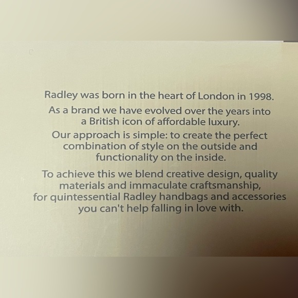 Radley London Wallet✨New with tags🐶 Large Zip Around Wallet ”Room With A View” - Picture 6 of 6